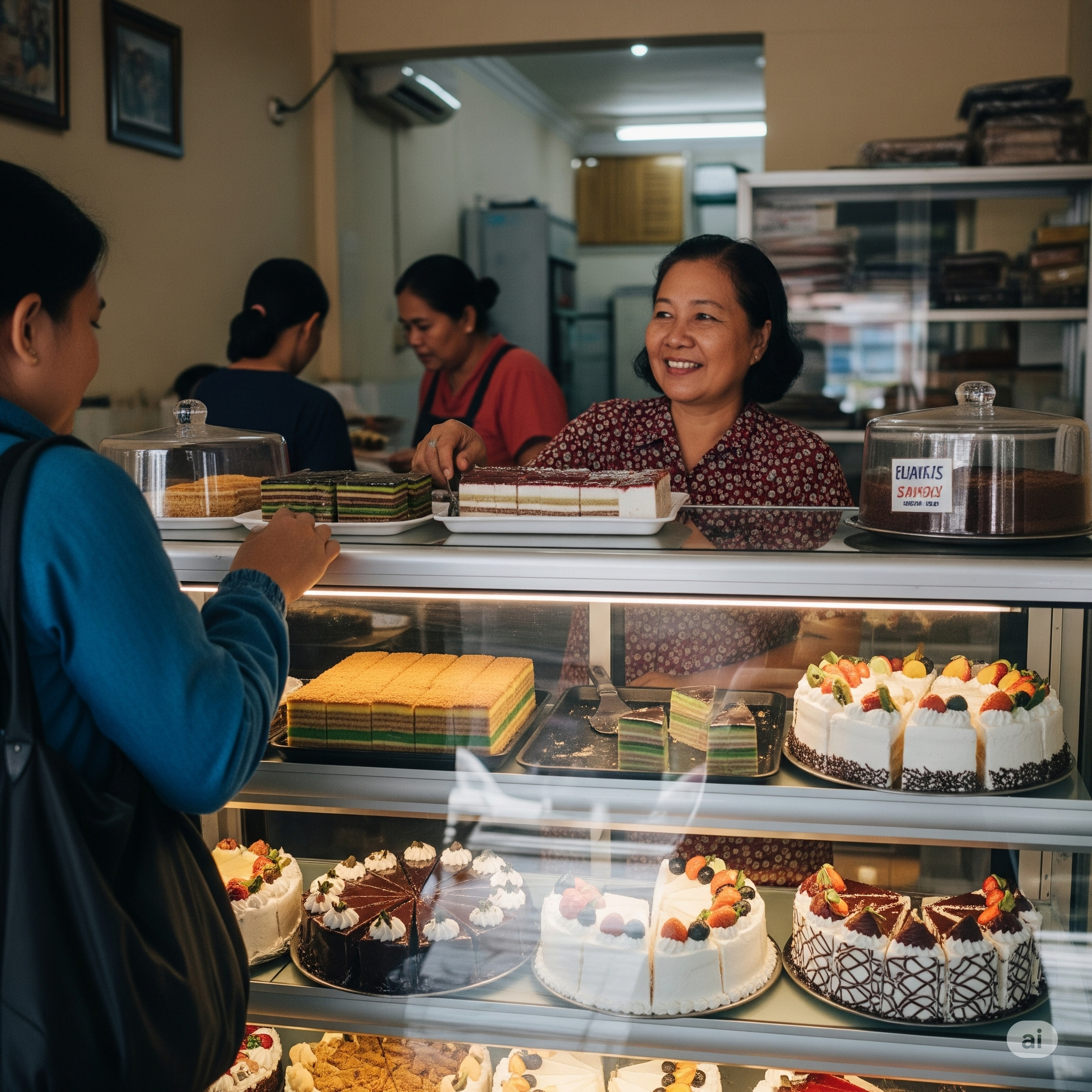usaha bakery dengan produk merry lady whip cream ekonomis